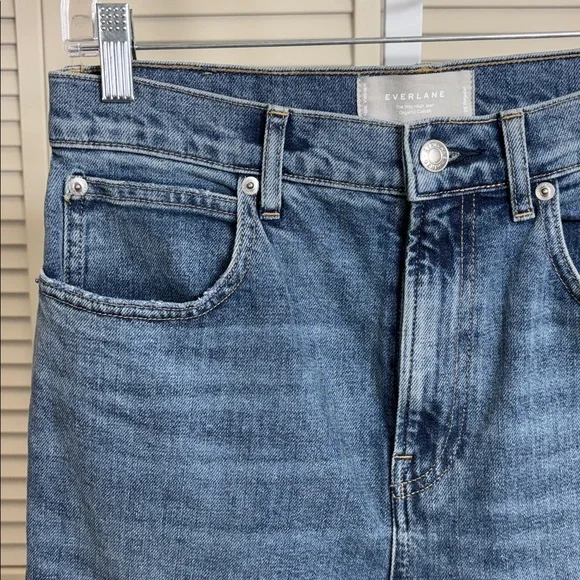 Everlane the Way High Jeans Organic Cotton Size 28 Regular - Picture 7 of 14